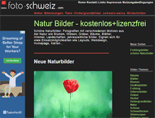 Tablet Screenshot of foto-schweiz.com